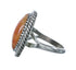 Oyster Shell Sterling Silver Native American Ring Size 6-3/4 JX130303